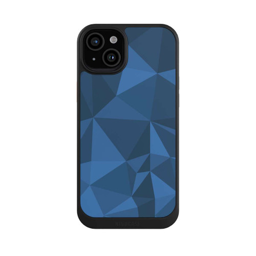 Apple iPhone 15 Plus NIVOcore Polygon Pattern Blue