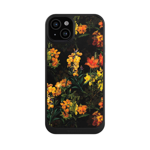 Apple iPhone 15 Plus NIVOcore Bunte Blumen Gelb
