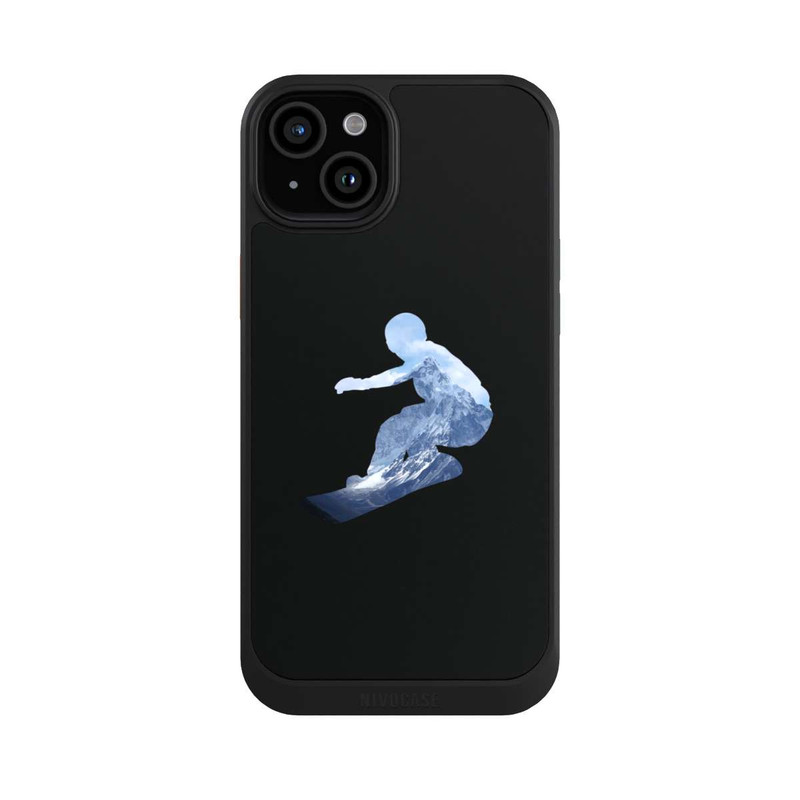 iPhone 15 Plus NIVOcore Snowboarder