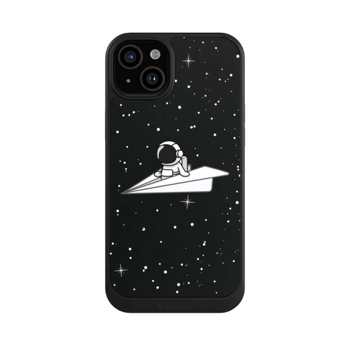 Apple iPhone 15 Plus NIVOcore Astronaut Paper Plane Comic