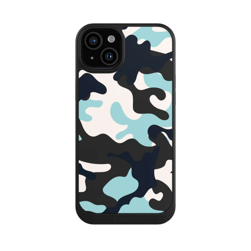 Apple iPhone 15 Plus NIVOcore Blue Camouflage