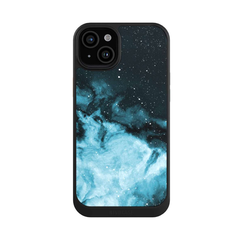 iPhone 15 Plus NIVOcore La pleine conscience bleue