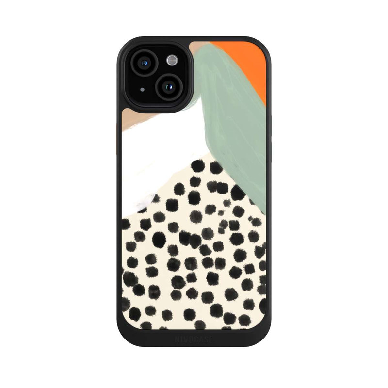 iPhone 15 Plus NIVOcore Crazy Life Art 03 Boho