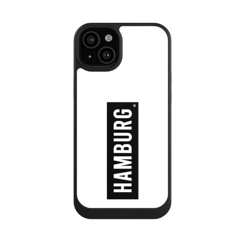 Apple iPhone 15 Plus NIVOcore HSV Hamburg Schwarz Weiss