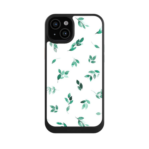 Apple iPhone 15 Plus NIVOcore Herbstblätter grüner Eukalyptus