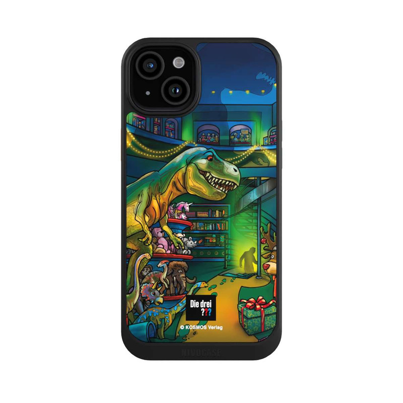 iPhone 15 Plus NIVOcore Die Drei Fragezeichen Dino