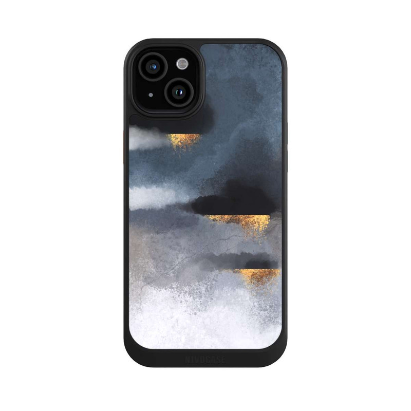 iPhone 15 Plus NIVOcore Tempête de Nuages