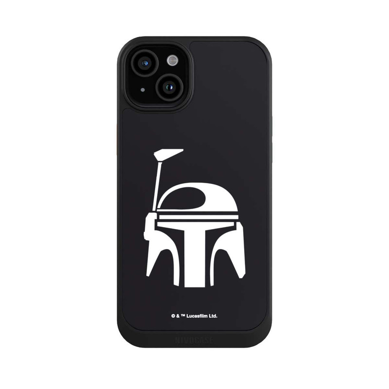 iPhone 15 Plus NIVOcore Boba Fett Helmet Black