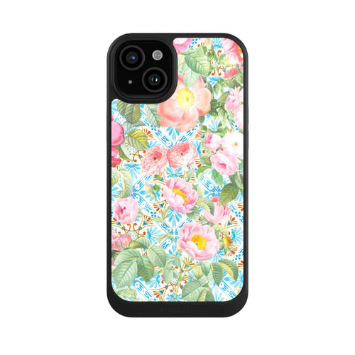 Apple iPhone 15 Plus NIVOcore Greek peonies pattern