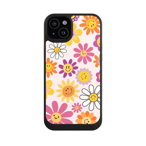 Apple iPhone 15 Plus NIVOcore Smiles Pink Flowers