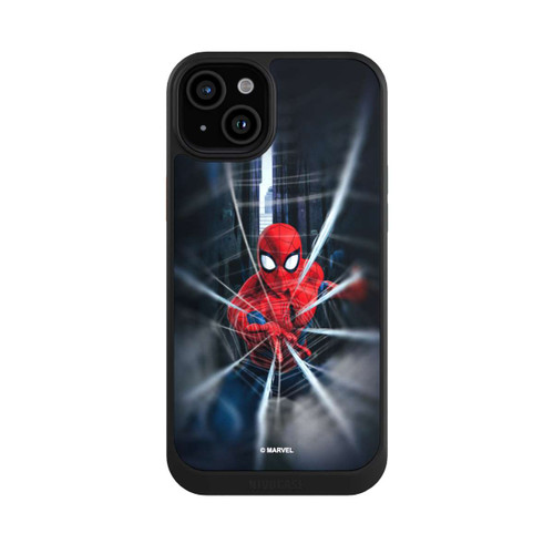 Apple iPhone 15 Plus NIVOcore Spider-Man Webs In Action