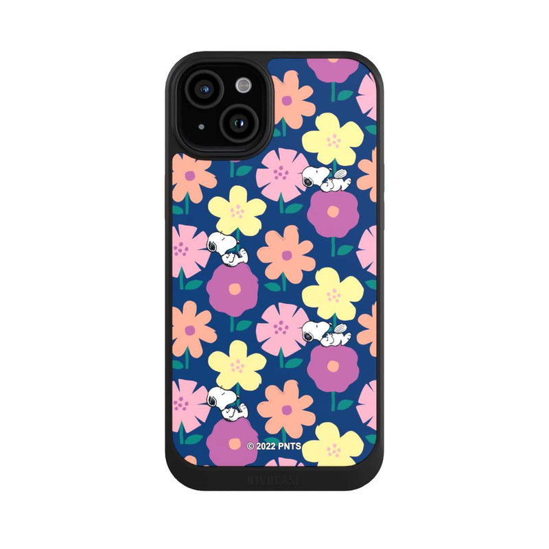 iPhone 15 Plus NIVOcore Snoopy Muster Frühling
