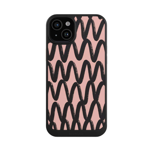 Apple iPhone 15 Plus NIVOcore Zig Zag Noir