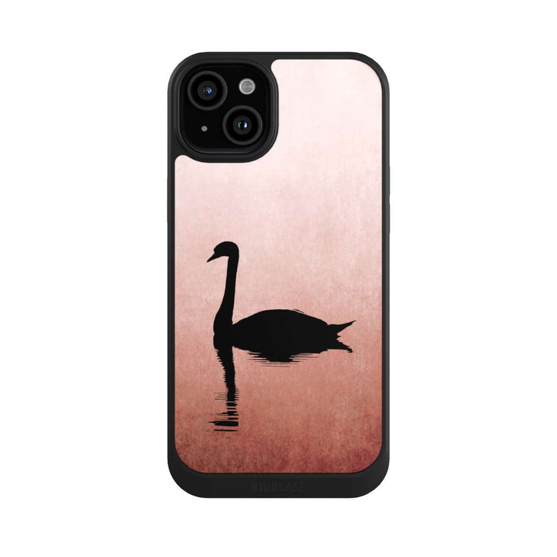iPhone 15 Plus NIVOcore Le cygne rouge
