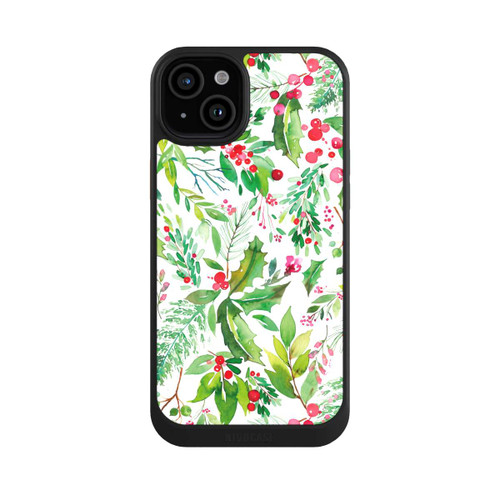 Apple iPhone 15 Plus NIVOcore Weihnachtlicher Palmenzweig Natur