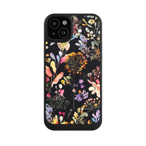 Apple iPhone 15 Plus NIVOcore Wilde Gräser schwarz