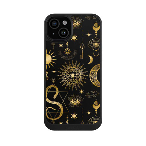 Apple iPhone 15 Plus NIVOcore Himmlische Sonne und Mond Steampunk