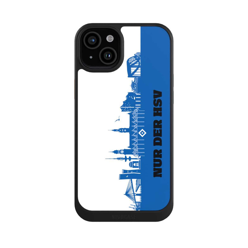 iPhone 15 Plus NIVOcore HSV Skyline bleu blanc