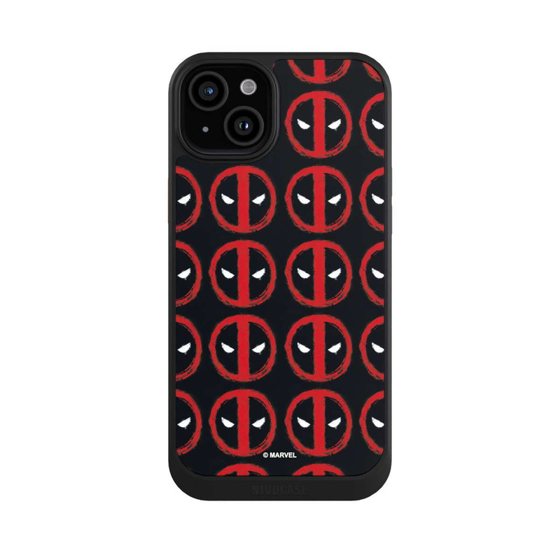 iPhone 15 Plus NIVOcore Deadpool Muster