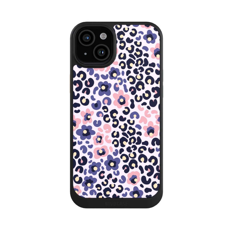 iPhone 15 Plus NIVOcore Tierfell mit Blumen 1