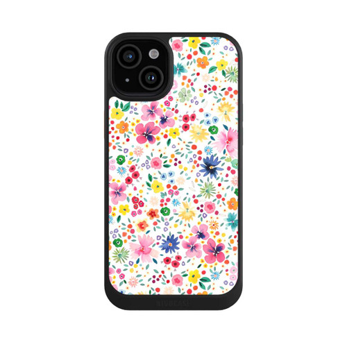 Apple iPhone 15 Plus NIVOcore Millefleurs Pink Spring Garden
