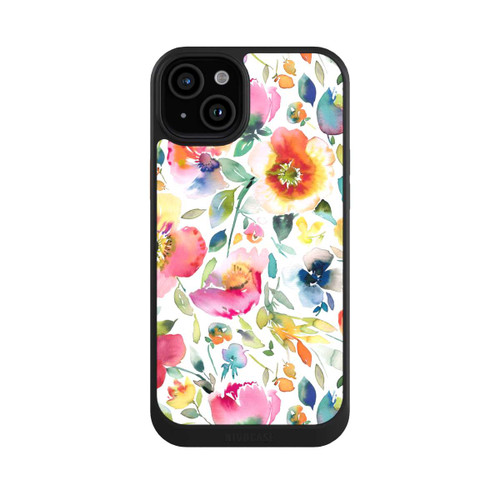 Apple iPhone 15 Plus NIVOcore Psychedelic Poppies Multicolor