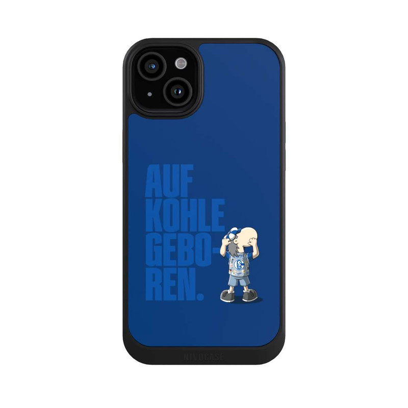 iPhone 15 Plus NIVOcore S04 Auf Kohle geboren - Erwin