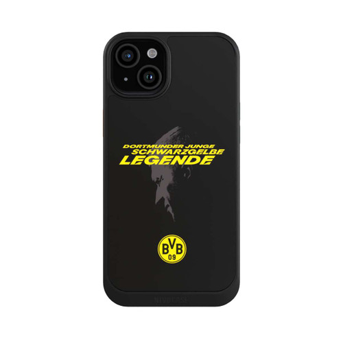 Apple iPhone 15 Plus NIVOcore Danke Marco Schwarzgelbe Legende