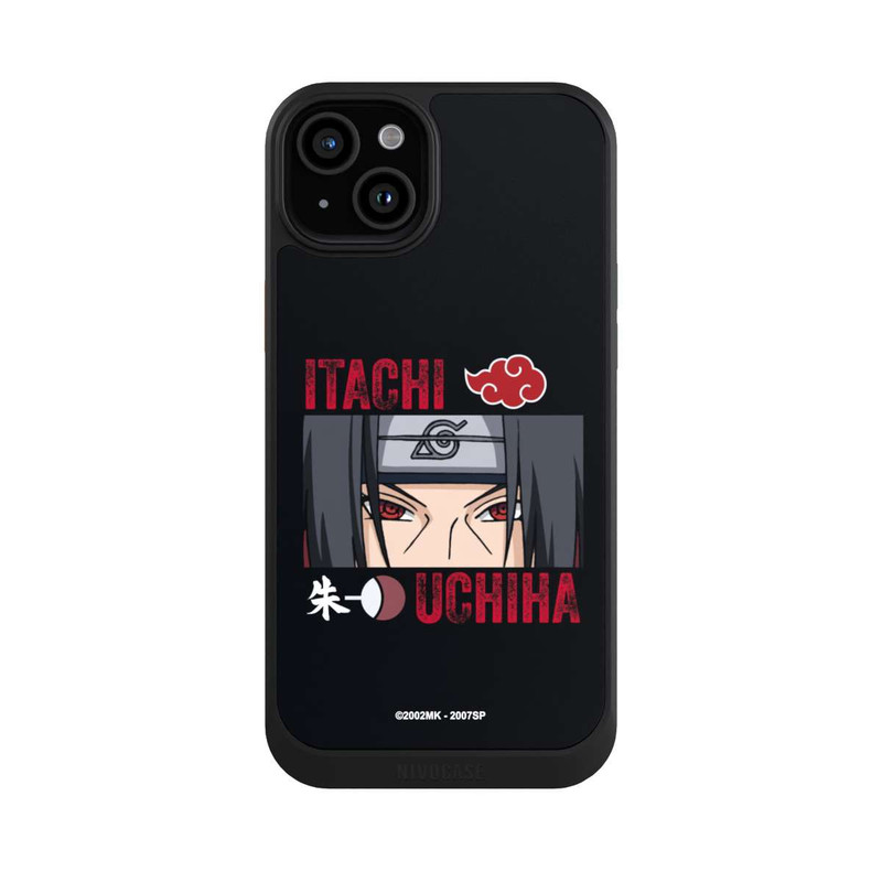 iPhone 15 Plus NIVOcore Itachi Uchiha Close-Up
