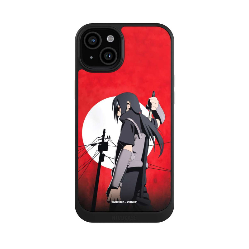 iPhone 15 Plus NIVOcore Itachi Mondnacht