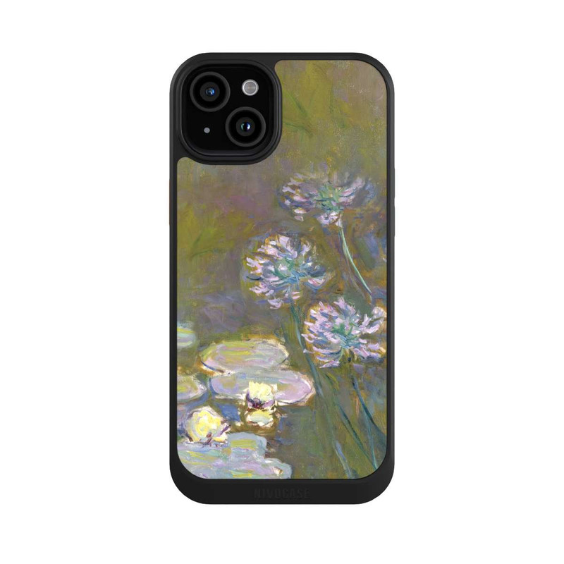 iPhone 15 Plus NIVOcore Waterlilies and Agapanthus