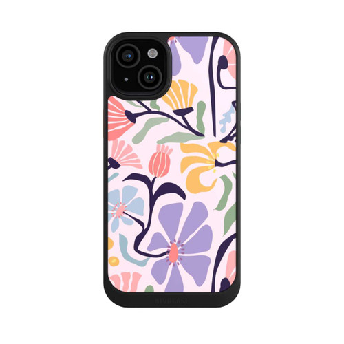 Apple iPhone 15 Plus NIVOcore Flower Market Ibiza Pink
