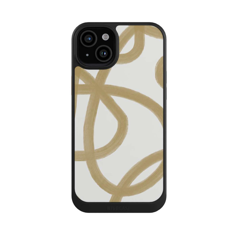 iPhone 15 Plus NIVOcore Laced Up Beije