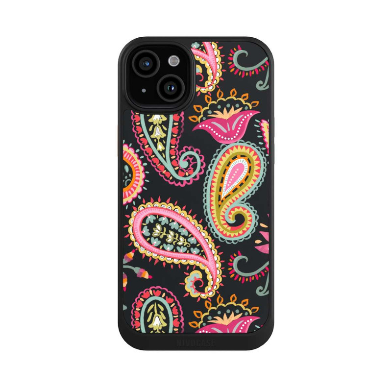 iPhone 15 Plus NIVOcore Colorful Paisley Charmy ca