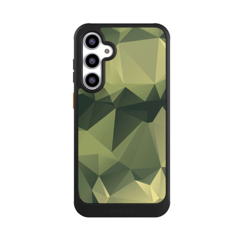 Samsung Galaxy S23 FE NIVOcore Polygonales Camouflage