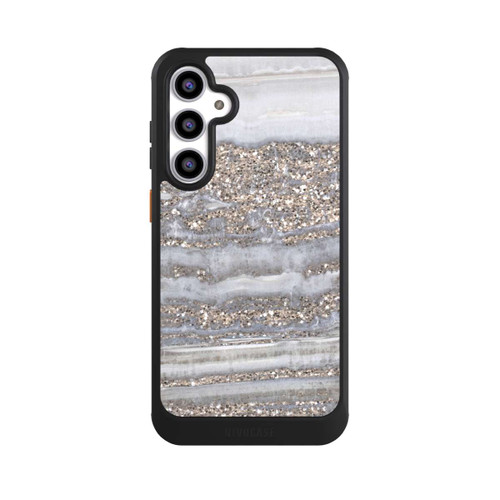 Samsung Galaxy S23 FE NIVOcore White Glitter Marble Look