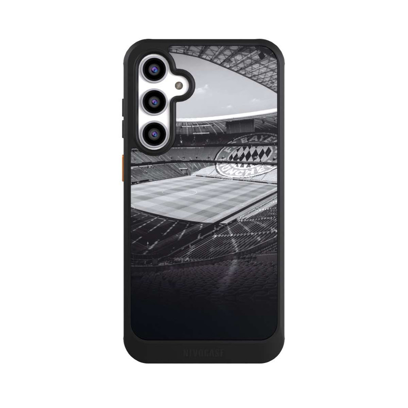 Galaxy S23 FE NIVOcore Stadion FC Bayern - Black White