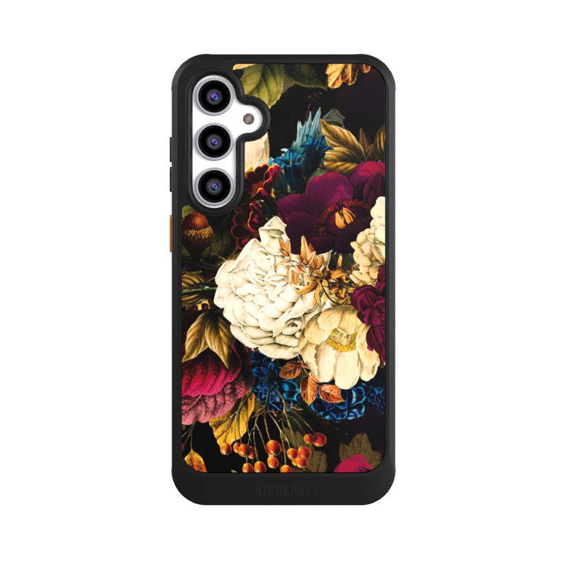 Galaxy S23 FE NIVOcore Fleurs vintage sombres