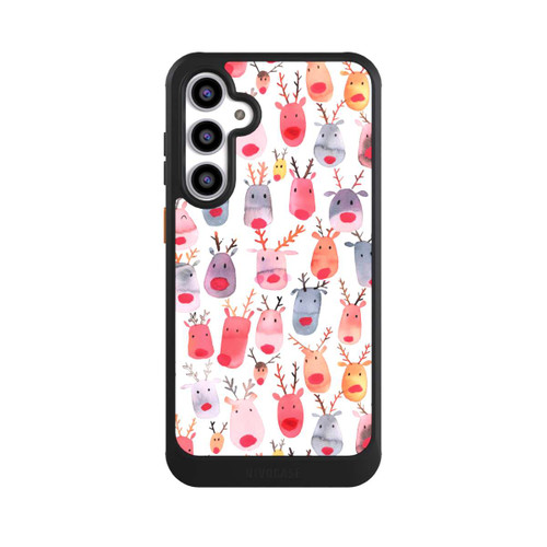 Samsung Galaxy S23 FE NIVOcore  Niedliches Rentieraquarell