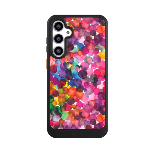 Samsung Galaxy S23 FE NIVOcore Überlappende Aquarellpunkte