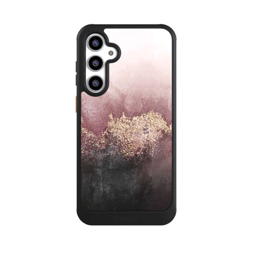 Samsung Galaxy S23 FE NIVOcore Rosa Himmelsstaub Golddruck