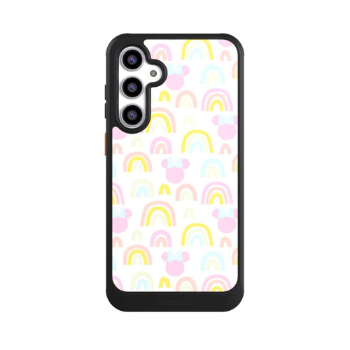 Samsung Galaxy S23 FE NIVOcore Minnie Regenbogen Muster