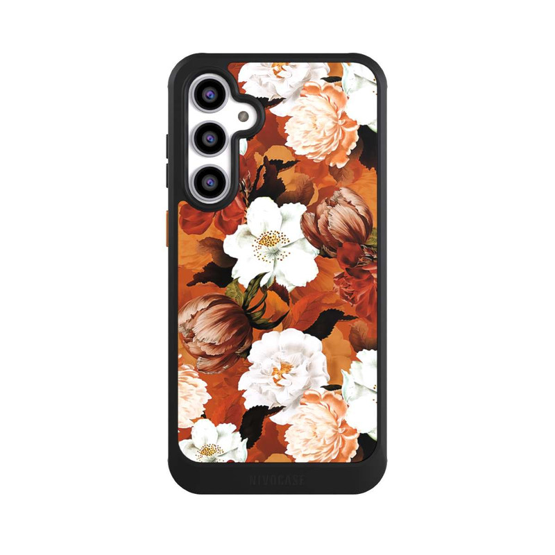Galaxy S23 FE NIVOcore Üppige Vintage Pfingstrosen Und Rosen