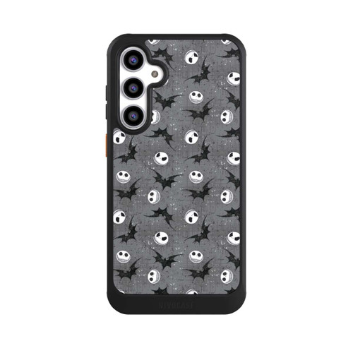 Samsung Galaxy S23 FE NIVOcore Jack Grey Pattern Tim Burtons Nightmare before Christmas