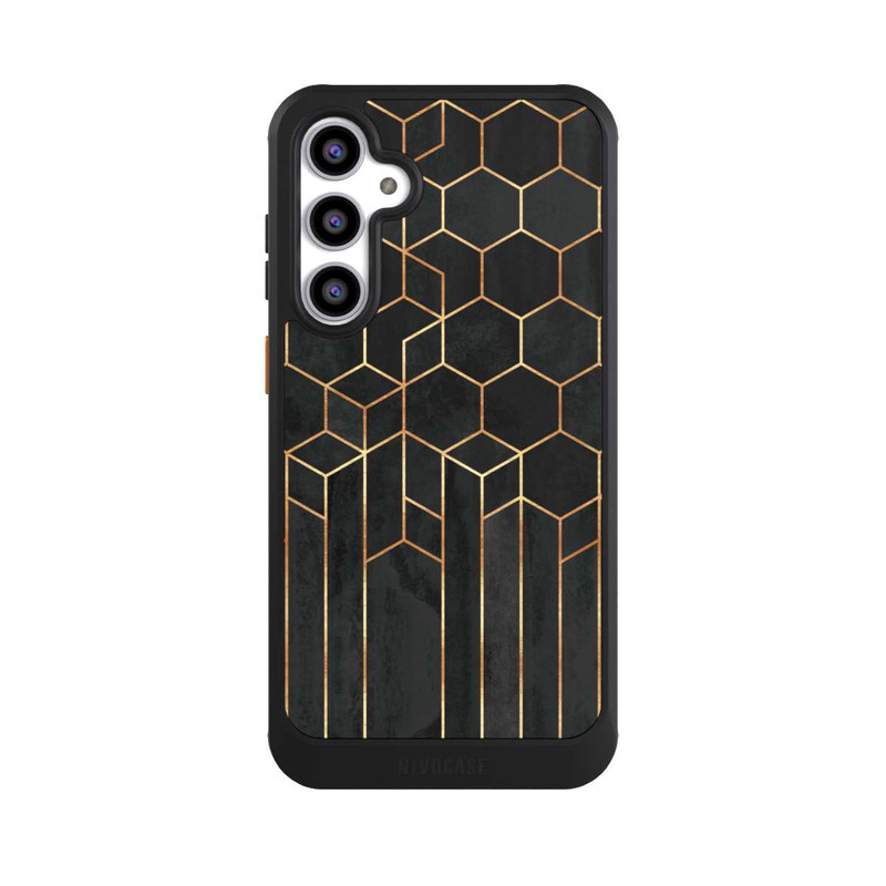 Galaxy S23 FE NIVOcore Black Hexagons