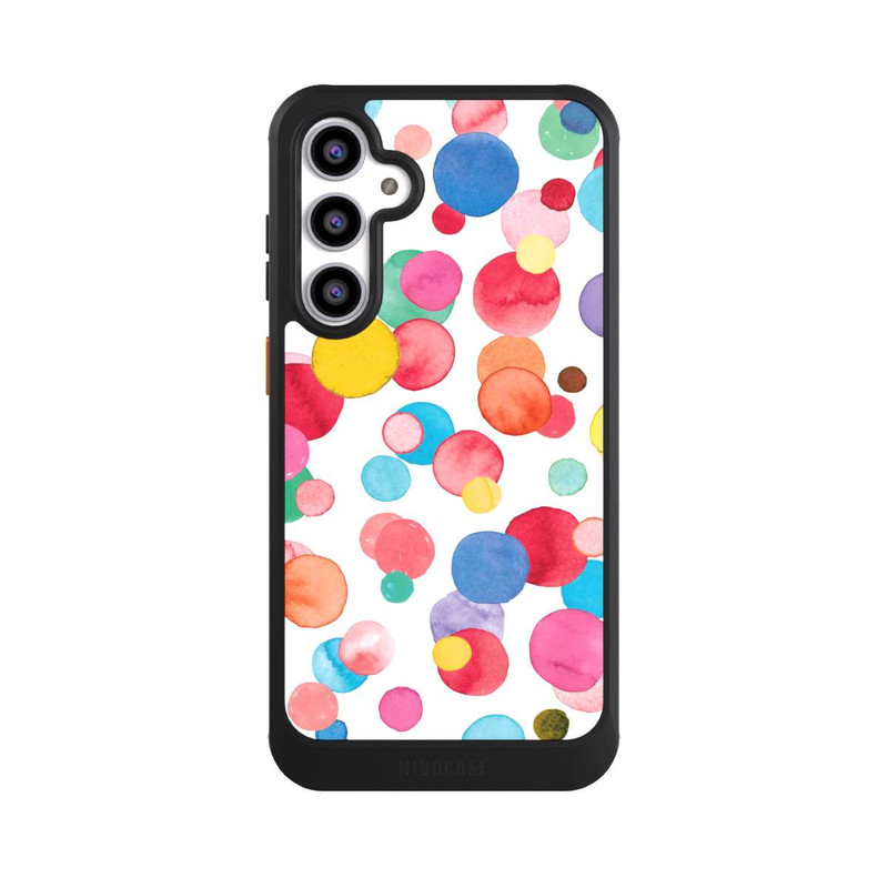 Galaxy S23 FE NIVOcore Sommertupfen Aquarell