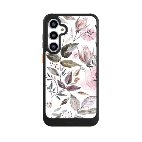 Samsung Galaxy S23 FE NIVOcore Aquarell braune Rosenblüten