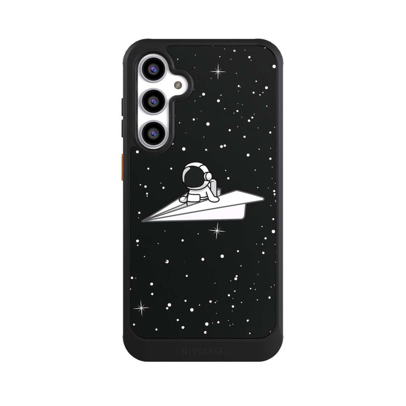 Galaxy S23 FE NIVOcore Astronaut Paper Plane Comic