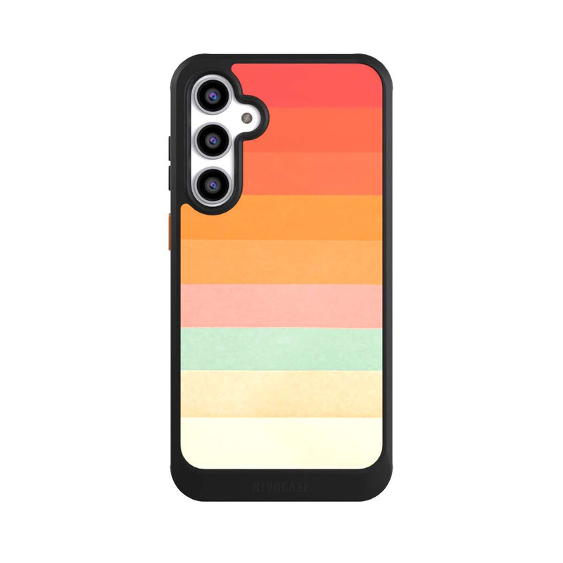 Galaxy S23 FE NIVOcore Regenbogen Chevrons II