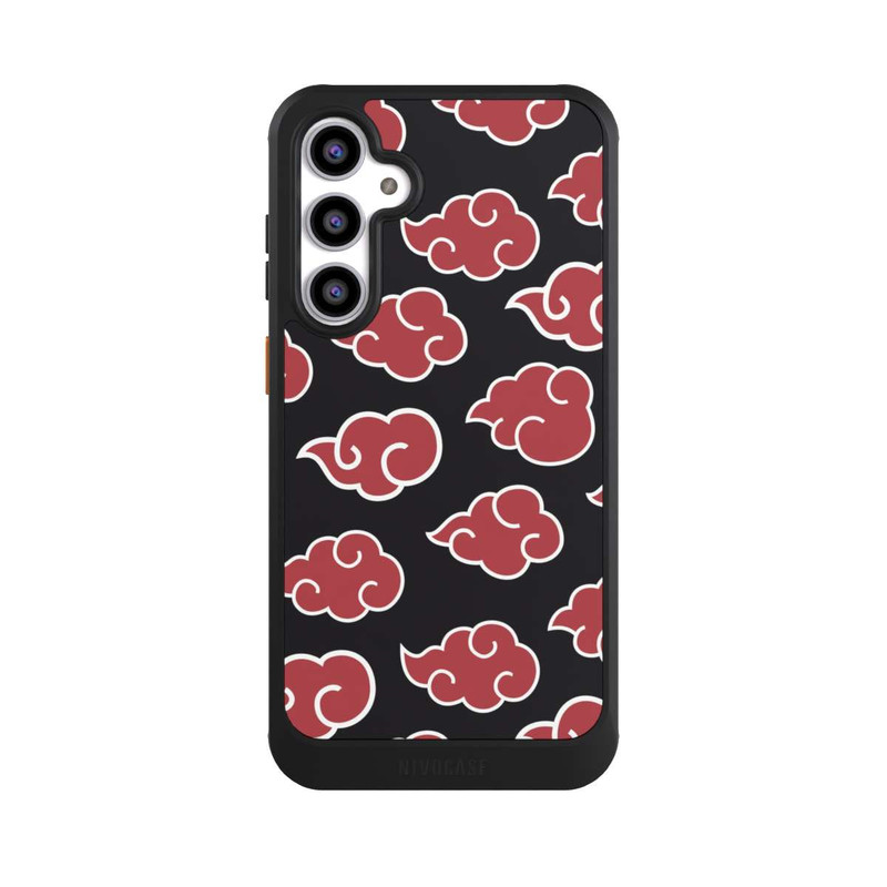 Galaxy S23 FE NIVOcore Akatsuki Pattern Black Big